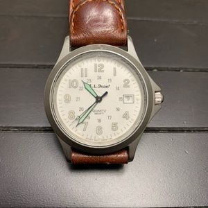 Men’s L.L. Bean military field watch